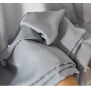 Non Transparent Soft & Smooth Sheer Grey Curtain