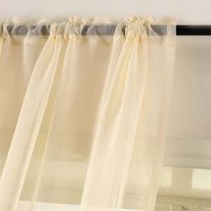 Plain Gold Simple Curtain - SSHC -14