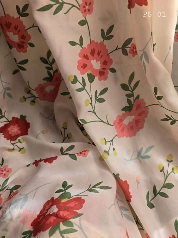 Printed Sheer Curtain
