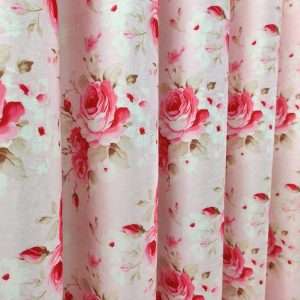 Pink Rose Curtain