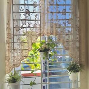 Short Net lace Curtain