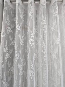 White Net Curtain