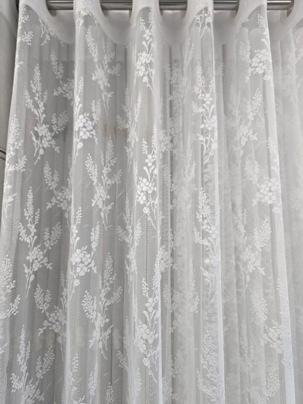 White Net Curtain