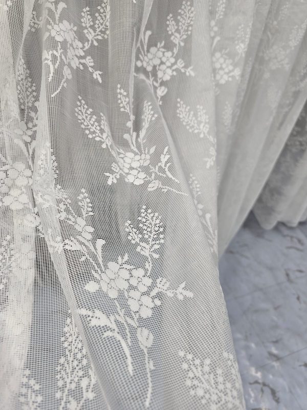 White Net Curtain