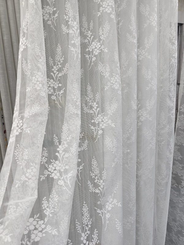 White Net Curtain