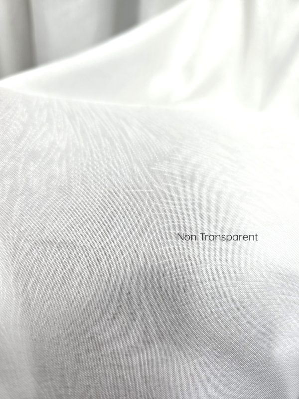 White Non Transparent